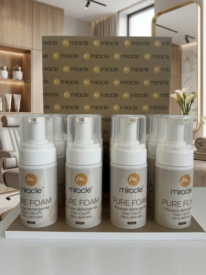 Espositore con Mousse Detergente Viso & Occhi │ 12pz
