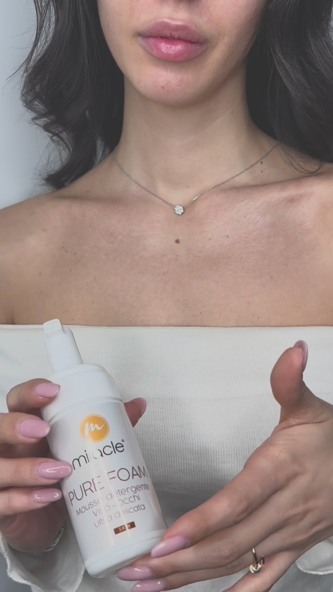 Pure Foam - Mousse detergente Viso/Occhi ultra delicata